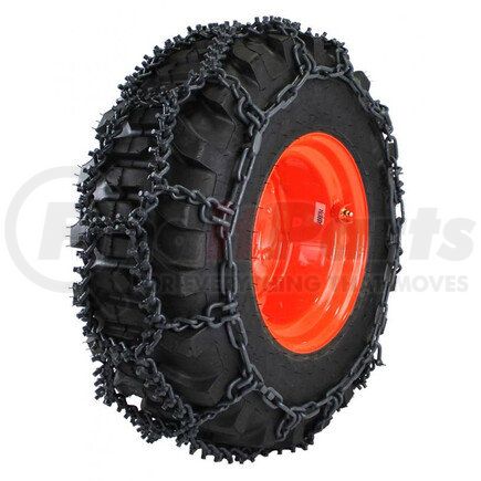 Quality Chain TR602903 Loader/Grader, Trygg SMT Flexi, Studded Link Alloy, Net Style, 8mm