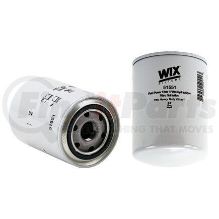 WIX FILTERS 51551 - spin-on hydraulic filter | wix spin-on hydraulic filter