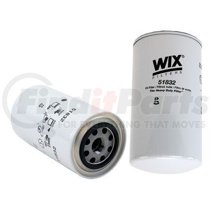 WIX FILTERS 51832 - spin-on lube filter | wix spin-on lube filter