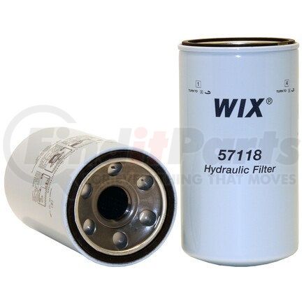 WIX FILTERS 57118 - spin-on hydraulic filter | wix spin-on hydraulic filter