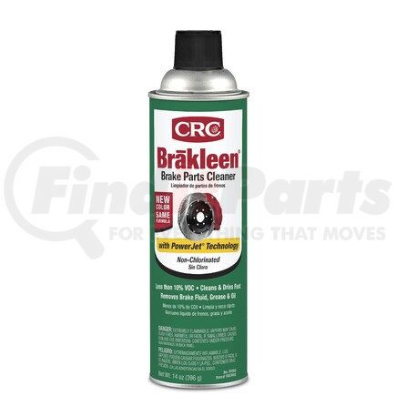 CRC 05050 CRC 50 State Formula Brakleen Brake Parts Cleaners - 20 oz Aerosol Can - 05050