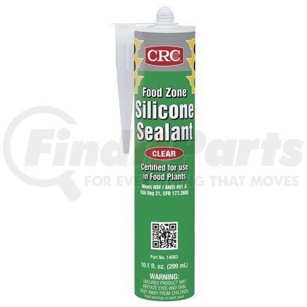 CRC 14083 FOOD ZONE SILICONE SEALANT-CLE
