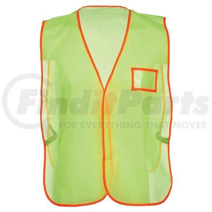 JJ KELLER 65094 SAFEGEAR™ Hi-Vis Universal Safety Vest - Lime, Hook & Loop