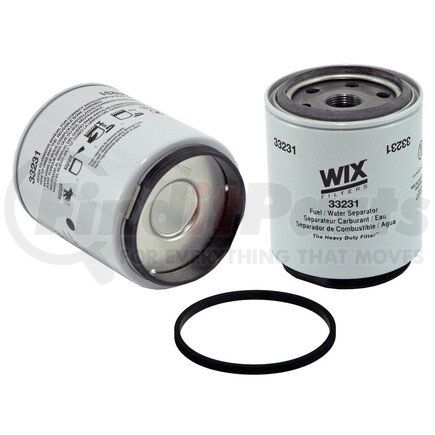 WIX Filters 33231 WIX Spin On Fuel Water Separator w/ Open End Bottom