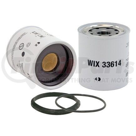 WIX Filters 33614 WIX Spin On Fuel Water Separator w/ Open End Bottom