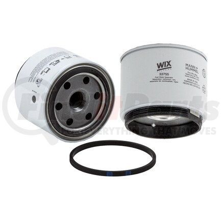 WIX Filters 33755 WIX Spin On Fuel Water Separator w/ Open End Bottom