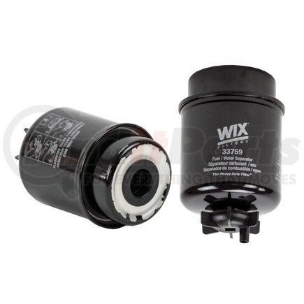 WIX Filters 33759 Fuel Water Seperator Filter - 5 Micron, Keyway Style, Full Flow