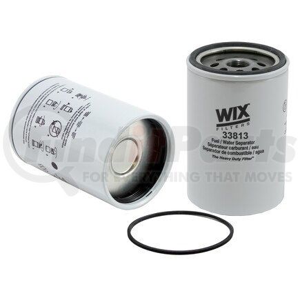 WIX Filters 33813 WIX Spin On Fuel Water Separator w/ Open End Bottom