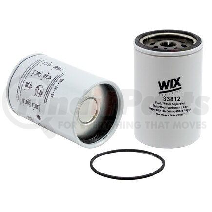 WIX FILTERS 33812 - spin on fuel water separator w/ open end bottom | wix spin on fuel water separator w/ open end bottom