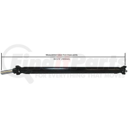 A-1 Cardone 65-1035 Driveshaft / Prop Shaft