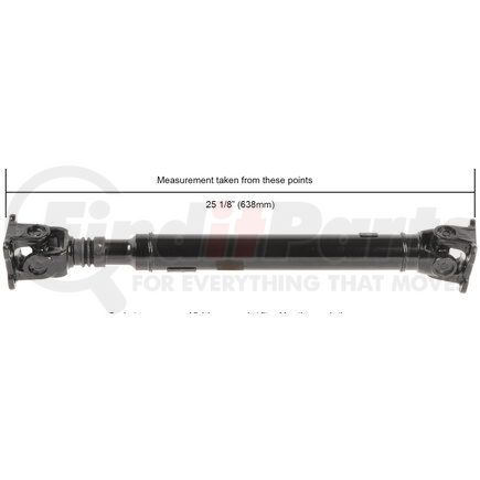 A-1 Cardone 65-3000 Driveshaft / Prop Shaft