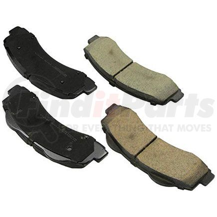 Motorcraft BR2087A Drum Brake Shoe and Lining Kit - Front, Organic