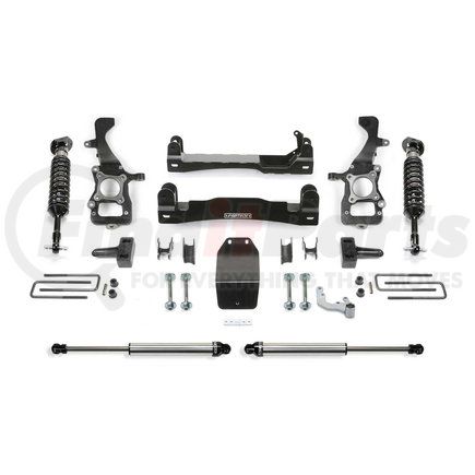 Fabtech K2387DL Lift Kit; 4 in. Lift; Front Dirt Logic 2.5 Coilovers And Rear Dirt Logic 2.25 Shocks;