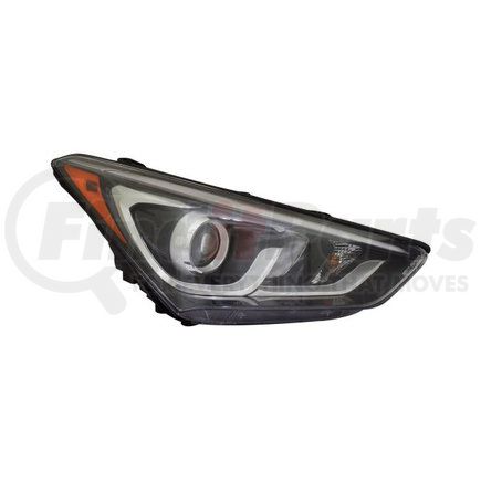 TYC 20-9823-00-9  CAPA Certified Headlight Assembly