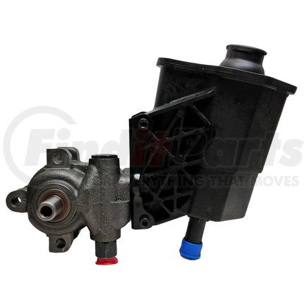 Lares 14661 Power Steering Pump - New, Steel, with Reservoir and Filler Cap