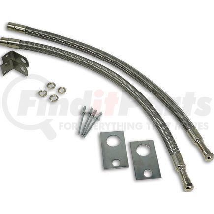 Valterra TM22308VP TireMinder Valve Extender Kit - Braided Steel, For 16"-19.5" Wheels