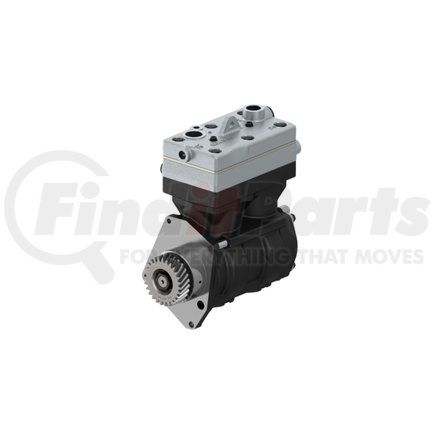 WABCO 9125101030 - air compressor - twin cylinder, flange mounted, 636cc