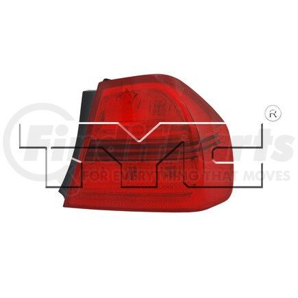 TYC 110907009 CAPA Certified Tail Light Assembly
