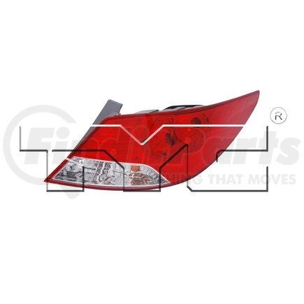 TYC 11-11941-00-9  CAPA Certified Tail Light Assembly