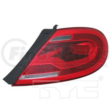 TYC 11-12317-00-9  CAPA Certified Tail Light Assembly