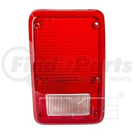 TYC 11-1435-02  Tail Light Lens