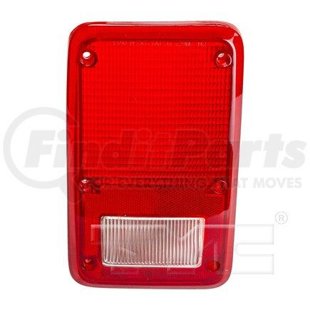 TYC 11-1436-02  Tail Light Lens