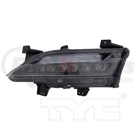 TYC 12-5432-00-9  CAPA Certified Daytime Running Light Assembly