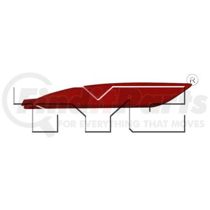 TYC 17-0298-00-9 CAPA Certified Reflector Assembly