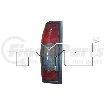 TYC 11-5074-70-9  CAPA Certified Tail Light Assembly