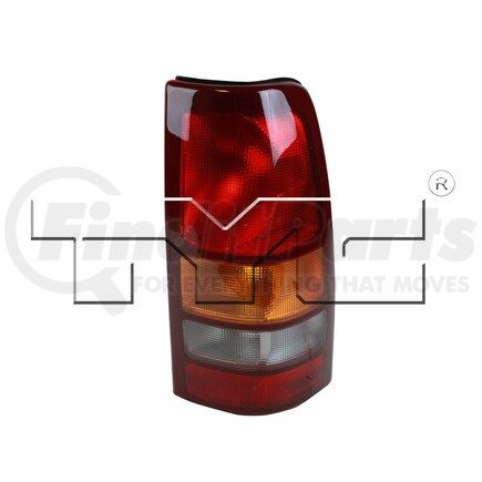 TYC 11-5185-01-9  CAPA Certified Tail Light Assembly