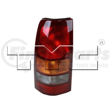 TYC 11-5186-01-9  CAPA Certified Tail Light Assembly