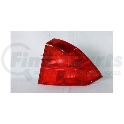 TYC 11-5433-00  Tail Light Assembly