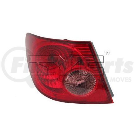 TYC 11-5704-90-9  CAPA Certified Tail Light Assembly