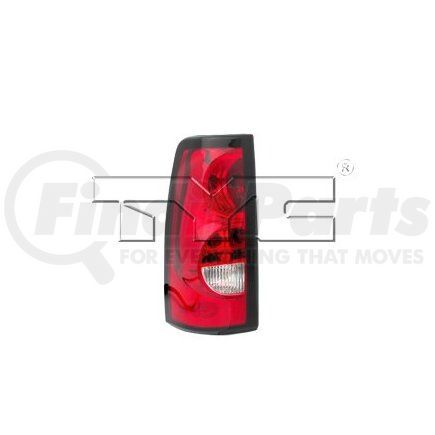 TYC 11-5852-91-9 CAPA Certified Tail Light Assembly