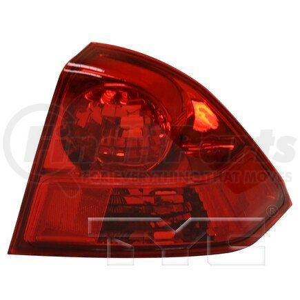 TYC 11-5877-01-9  CAPA Certified Tail Light Assembly