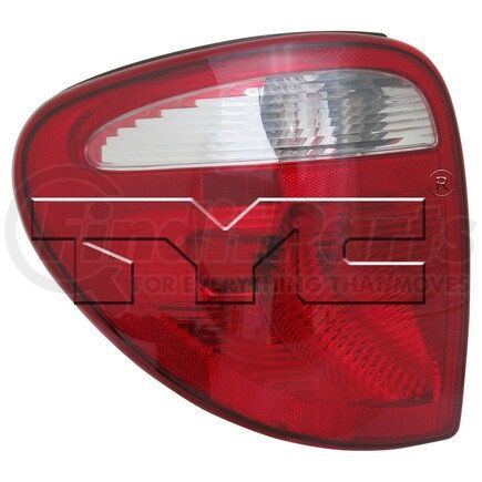 TYC 11-6028-01-9 CAPA Certified Tail Light Assembly