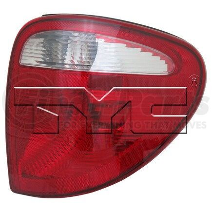 TYC 11-6027-01-9 CAPA Certified Tail Light Assembly