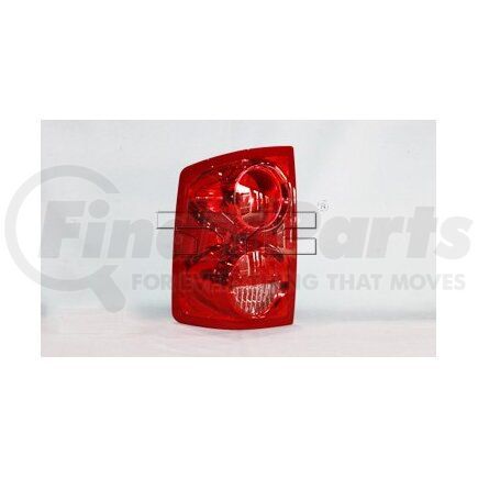 TYC 11-6072-00-9  CAPA Certified Tail Light Assembly