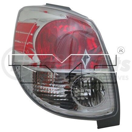 TYC 11-6076-00-9  CAPA Certified Tail Light Assembly