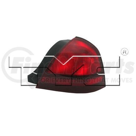 TYC 11-6089-01-9  CAPA Certified Tail Light Assembly