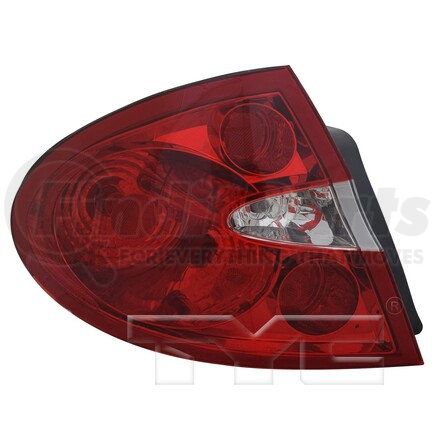 TYC 11-6136-00-9  CAPA Certified Tail Light Assembly