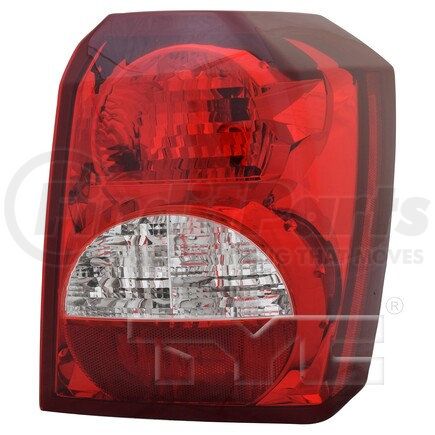 TYC 116203909 CAPA Certified Tail Light Assembly
