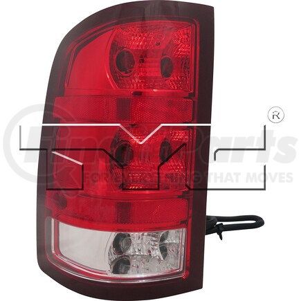 TYC 11-6224-00 Tail Light Assembly
