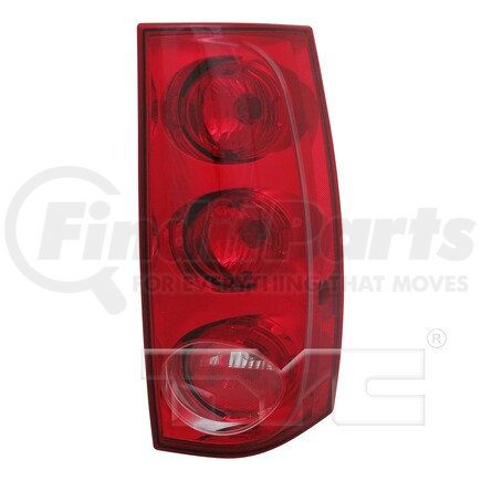 TYC 11-6225-00-9 CAPA Certified Tail Light Assembly