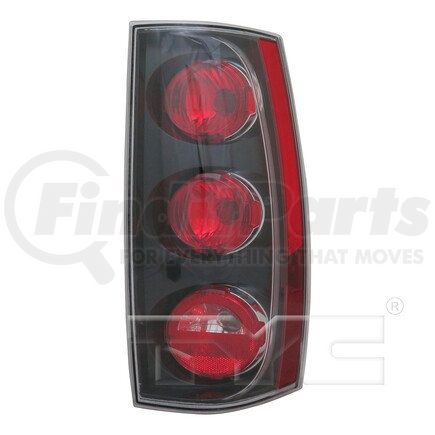 TYC 11-6239-00-9 CAPA Certified Tail Light Assembly