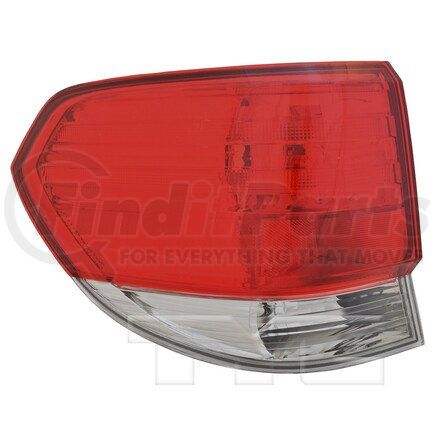 TYC 11-6272-01-9  CAPA Certified Tail Light Assembly