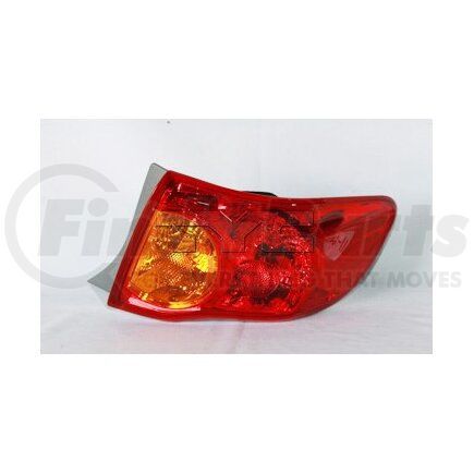 TYC 11-6277-00-9  CAPA Certified Tail Light Assembly