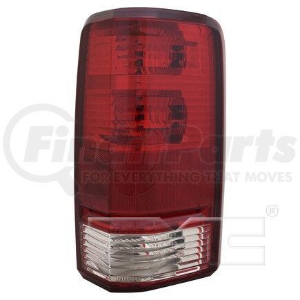 TYC 11-6283-00-9  CAPA Certified Tail Light Assembly