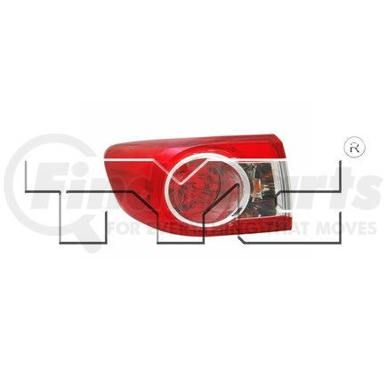 TYC 11-6364-00-9  CAPA Certified Tail Light Assembly