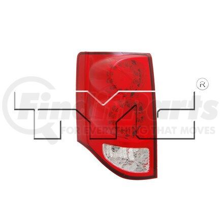 TYC 11-6370-00  Tail Light Assembly